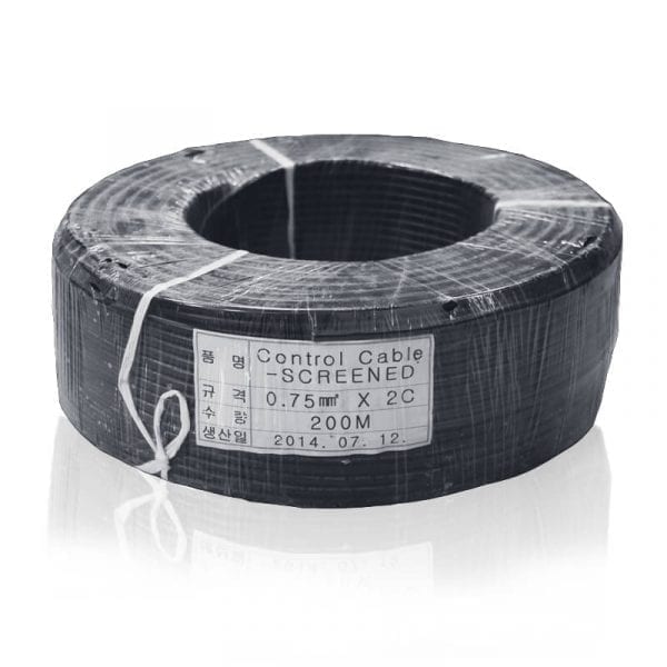 cap dieu khien co luoi chong nhieu dusonc 0.75mm2x2c Cáp điều khiển tín hiệu chống nhiễu 0.75mm2 x 2C