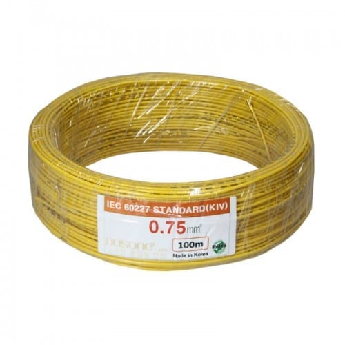 day cap dien mot soi 0.75mm2