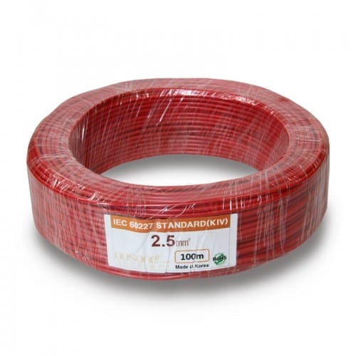 day cap dien mot soi 2.5mm2
