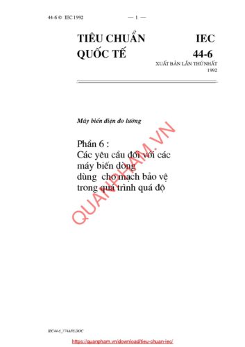 Download tiêu chuẩn IEC 44-6