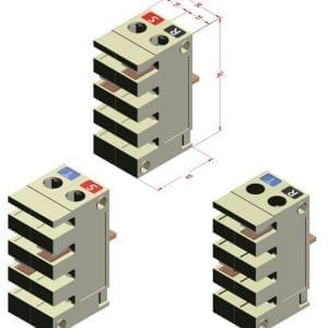 Smart busbar 6T-BBK60 2Phase MCB 6T BBK60 2P MCB-1