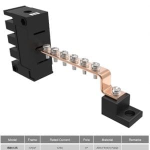 Earth busbar 125AF
