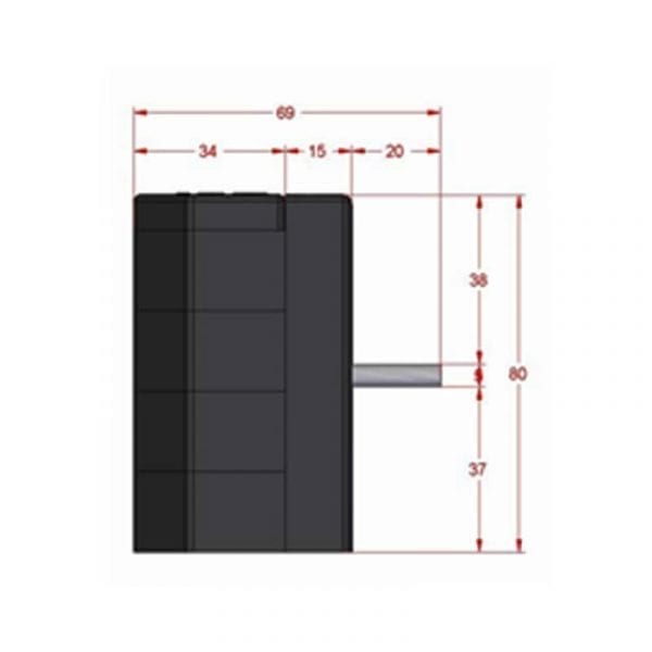 Main senter cover 250AF