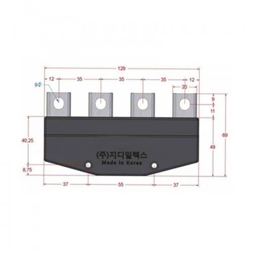 Main senter cover 250AF