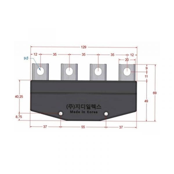 Main senter cover 250AF