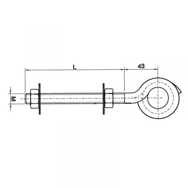 Bulông xoắn Pigitail Bolts 1