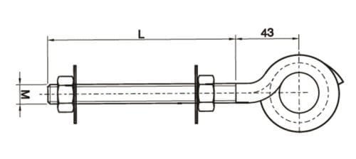 Bulông xoắn Pigitail Bolts 3