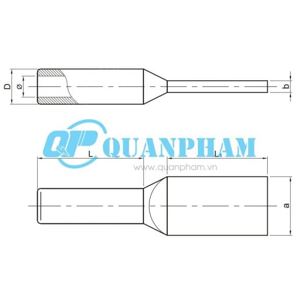 Terminal Connectors (type SY, compression, 0°)