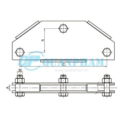 Khánh kép Double Yoke Plates (type KG2) 1