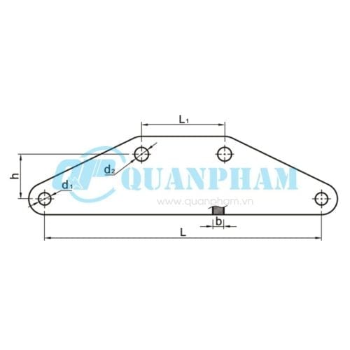 Khánh đơn Yoke Plates (type LS) 1