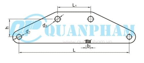 Yoke Plates (type LS) Hình 1: Khánh đơn (LS) (Ảnh: quanpham)