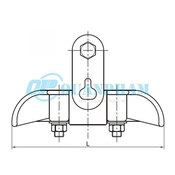 Khóa đỡ dây ACSR Suspension Clamps (type XGZ) 1 Suspension Clamps (type XGZ)