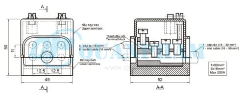 Hình 1: Kẹp nối rẽ (Ảnh: quanpham)