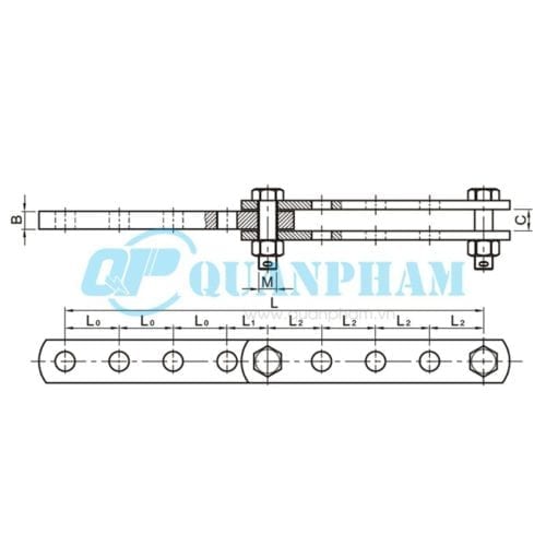 Mắc nối trung gian điều chỉnh Adjuster Plates (type ND) 1