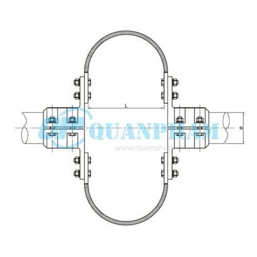 Nối thanh cái Tubular Bus-bar Joint Mid-tie (type GGJ) 1