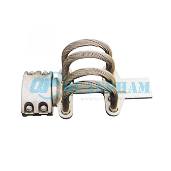 Thanh nối cái Flexible Clamps for Tubular Bus-bar (type MGS - 0°) 3 Flexible Clamps for Tubular Bus-bar (type MGS - 0°)