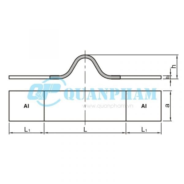 Thanh nối dẫn (nhôm - đồng) Flexible Stub Connectors (type MS) 1 Thanh nối dẫn (nhôm - đồng) Flexible Stub Connectors (type MS) 1