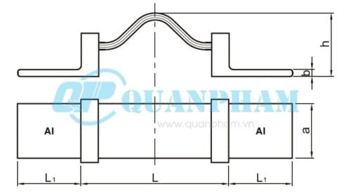 Thanh nối dẫn (nhôm - đồng) Flexible Stub Connectors (type MS1) 2