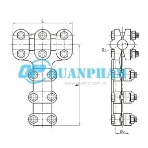 T-connectors (Type TLD-Bolted)
