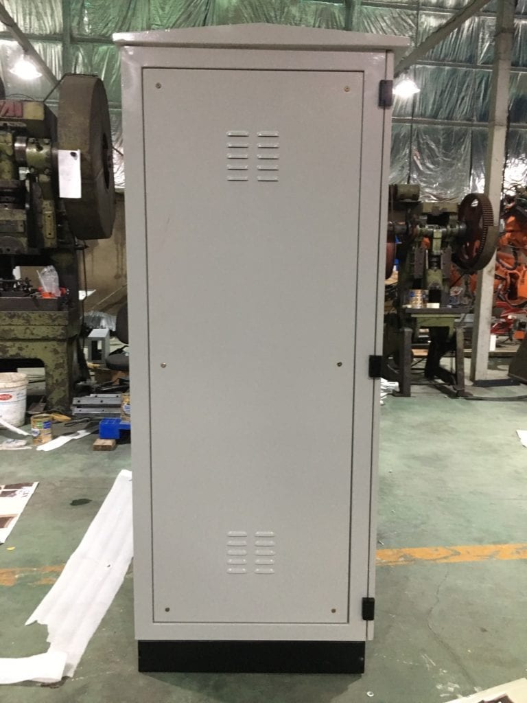 Industrial electrical cabinet cover 1 door 2 layers door