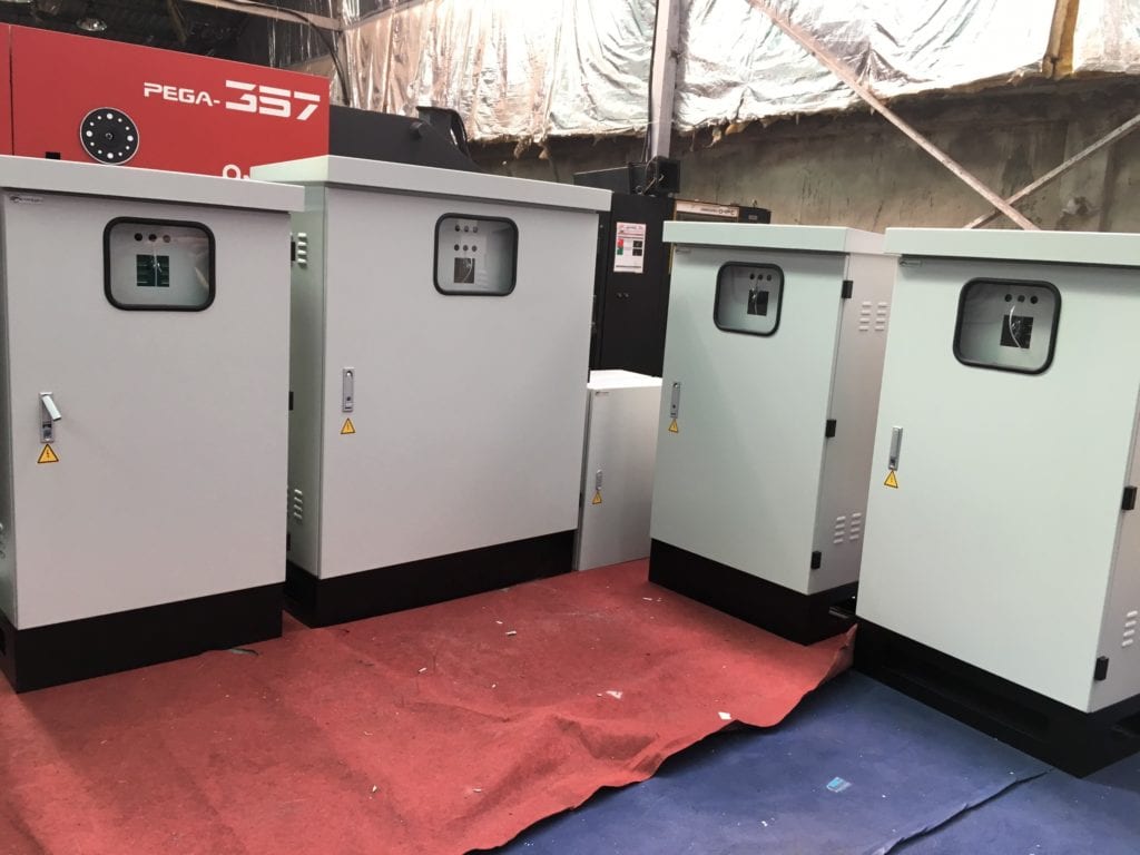 Electrical cabinet cover 2 layers 1 wing 2 compartments with lock Electrical cabinet cover 2 layers 1 wing 2 compartments with lock