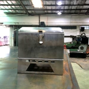 Hộp phân phối di động cầm tay vỏ inox Hộp phân phối di động cầm tay vỏ inox