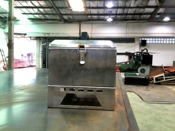 Hộp phân phối di động cầm tay vỏ inox