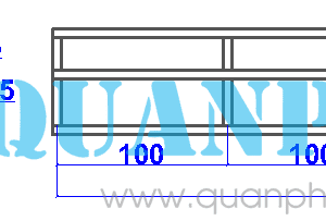 Máng cáp lưới 50x100x5mm