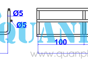 Máng cáp lưới 50x200x5mm