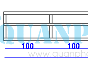 Máng cáp lưới 50x50x5mm