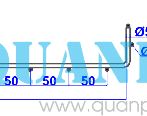 Máng cáp lưới 50x500x5mm