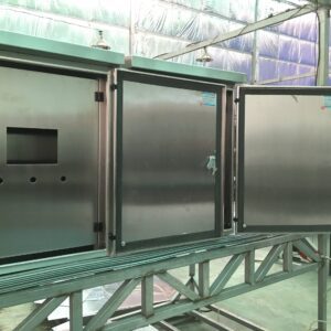 Vỏ tủ inox có mái - Ảnh 3