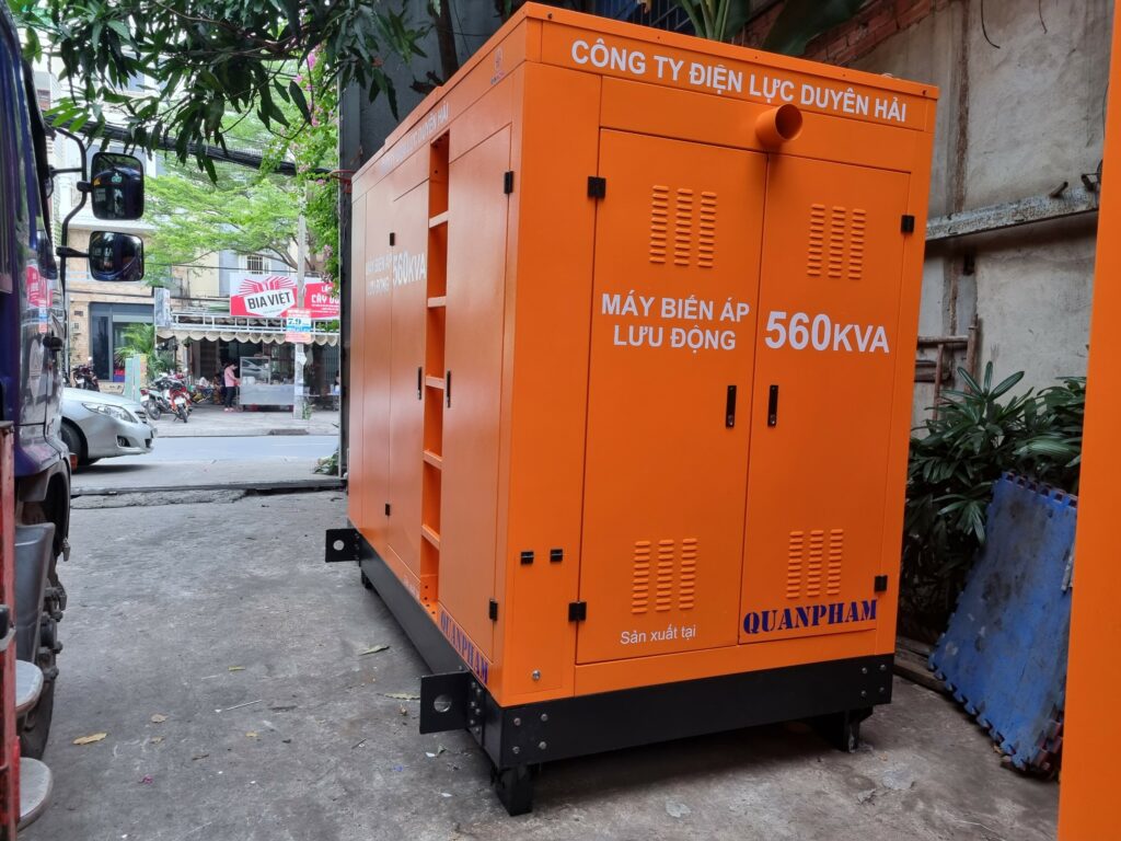 Mobil transformer cabinet 560KVA