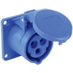 Ổ cắm âm thẳng PCE IP44 F313-6