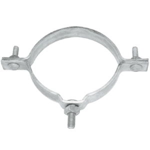 Single offset pole band 8'' to 8-3/4'' hot dip galvanized