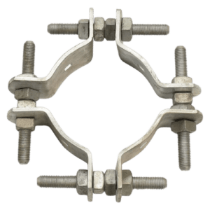 Adjustable pole band 12''-16'' hot dip galvanized
