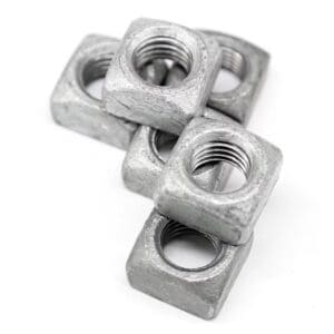 Regular square nut 7/8''-9 hot dip galvanized - Image 6