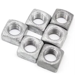 Regular square nut 7/8''-9 hot dip galvanized - Image 5