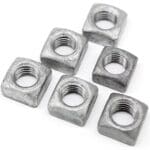 Regular square nut 3/4''-10 hot dip galvanized